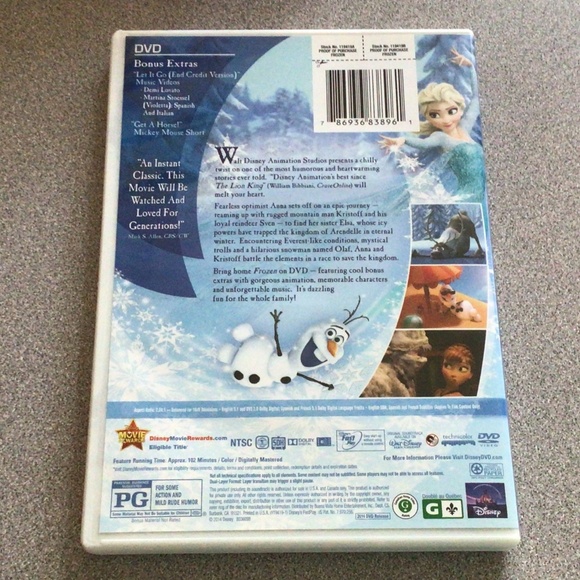 Frozen DVD - Picture 2 of 2